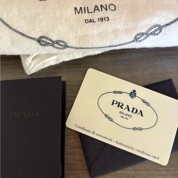 Prada nylon shoulder bag